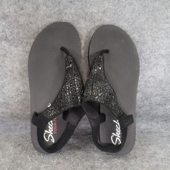 Skechers Shoes Womens 9 Sandals Casual Comfort Yoga Foam Meditation Sweet Rock - Picture 6 of 13